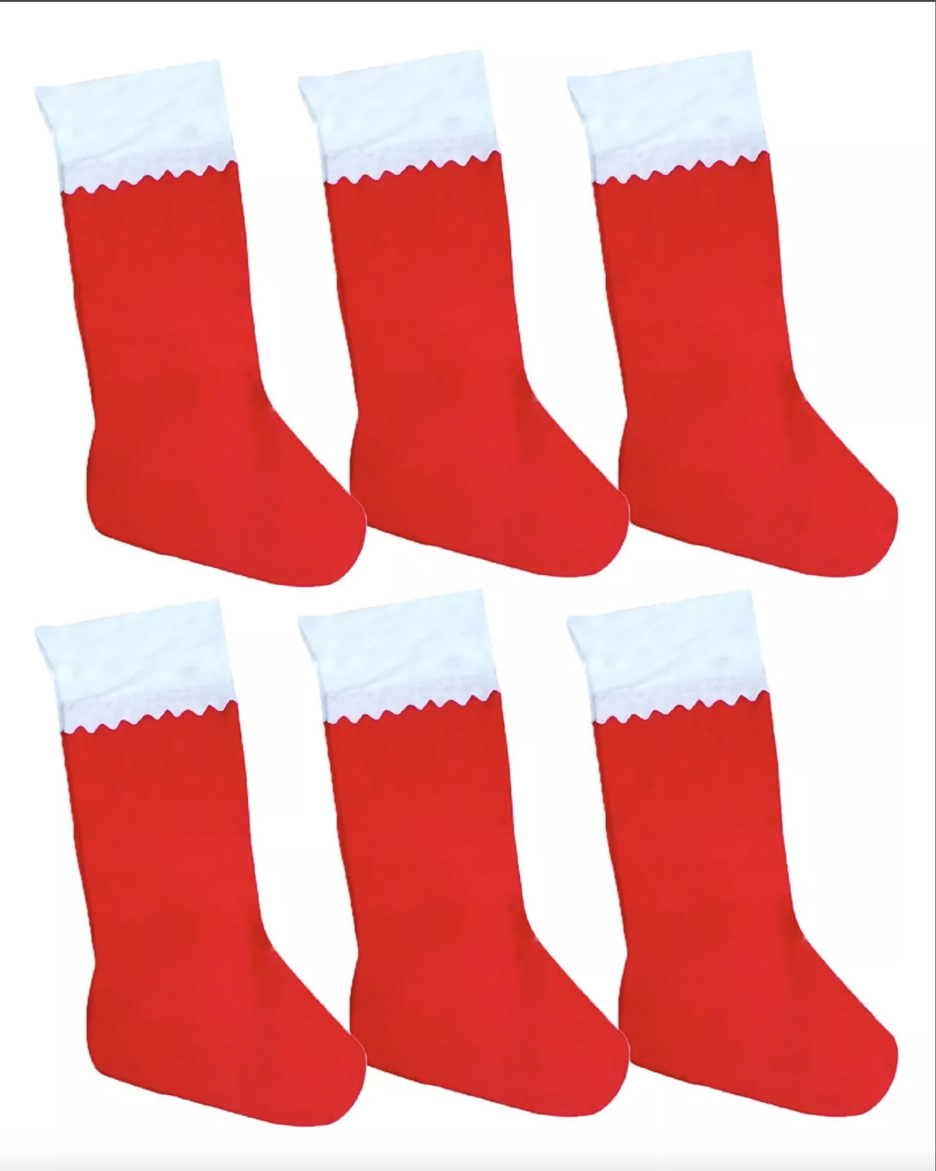 RockParty Extra Large 90cm Red Christmas Felt Stocking – Jumbo Festive Santa Sack for Presents, Toys & Holiday Decorations (6)