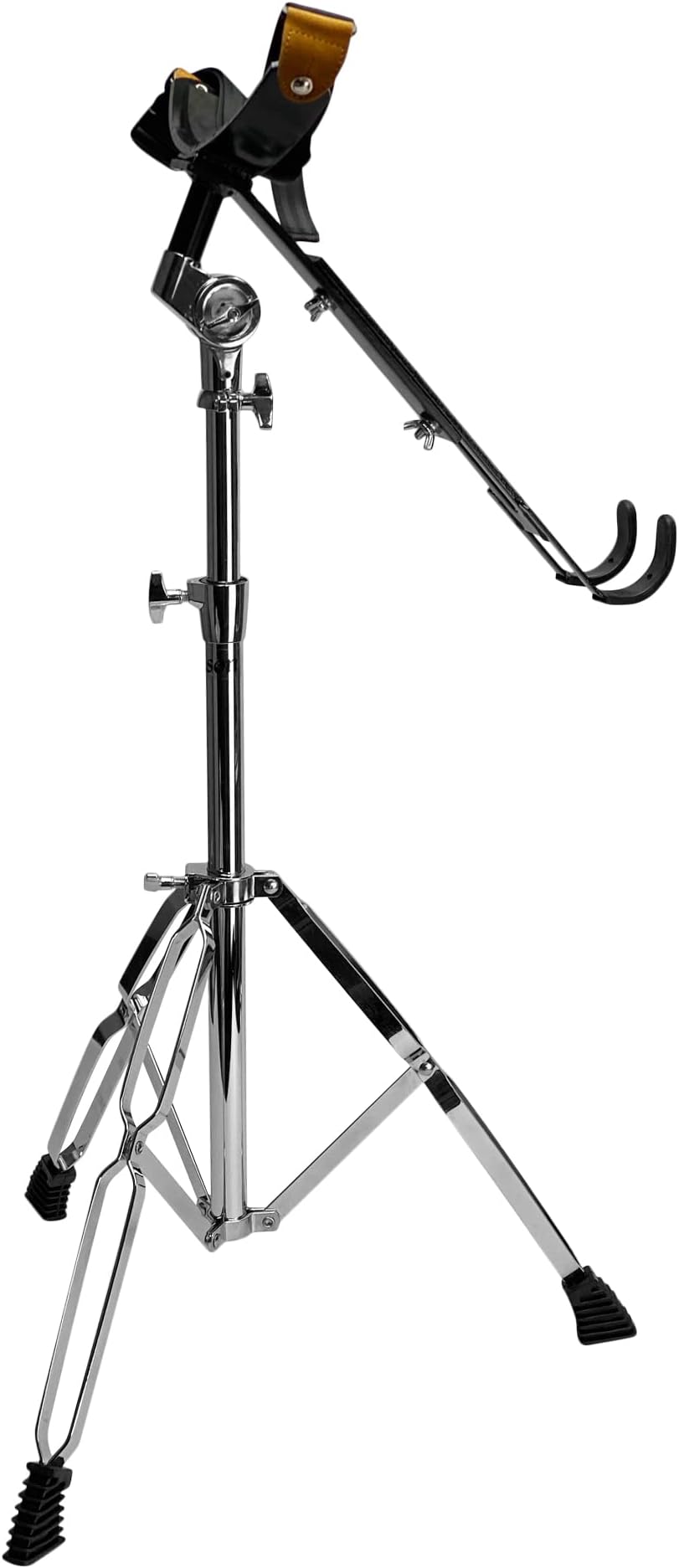 Zenison DJEMBE STAND Double Braced Chrome Adjustable Height Heavy Duty Tripod