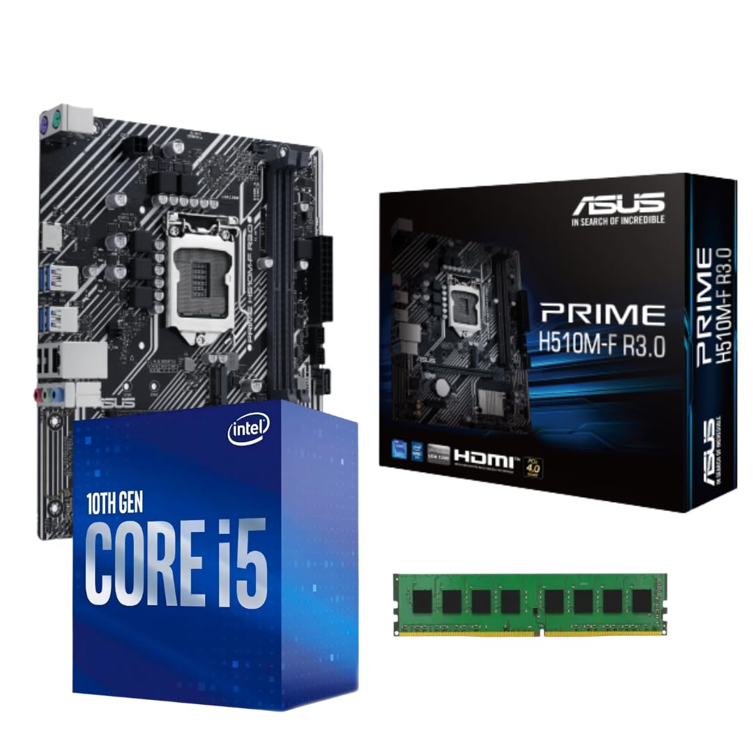Kit Intel Core i5 10400 10ª Geração | 16GB DDR4 | Vídeo Integrado