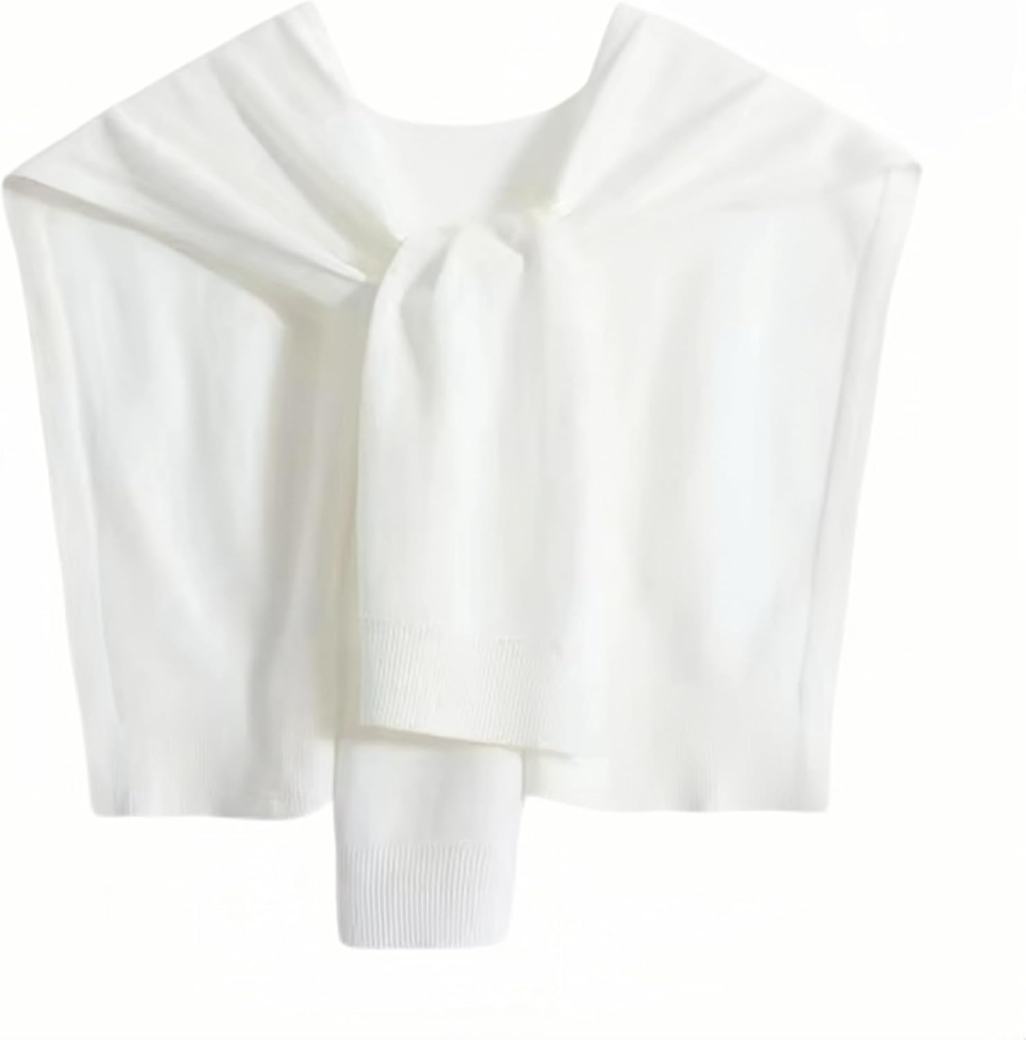 Geyoga Sweater Shawl Wraps for Women Sweater Knitted Knotted Shawls Travel Scarf Cape Shoulder Tops Blouses Fashion Wrap