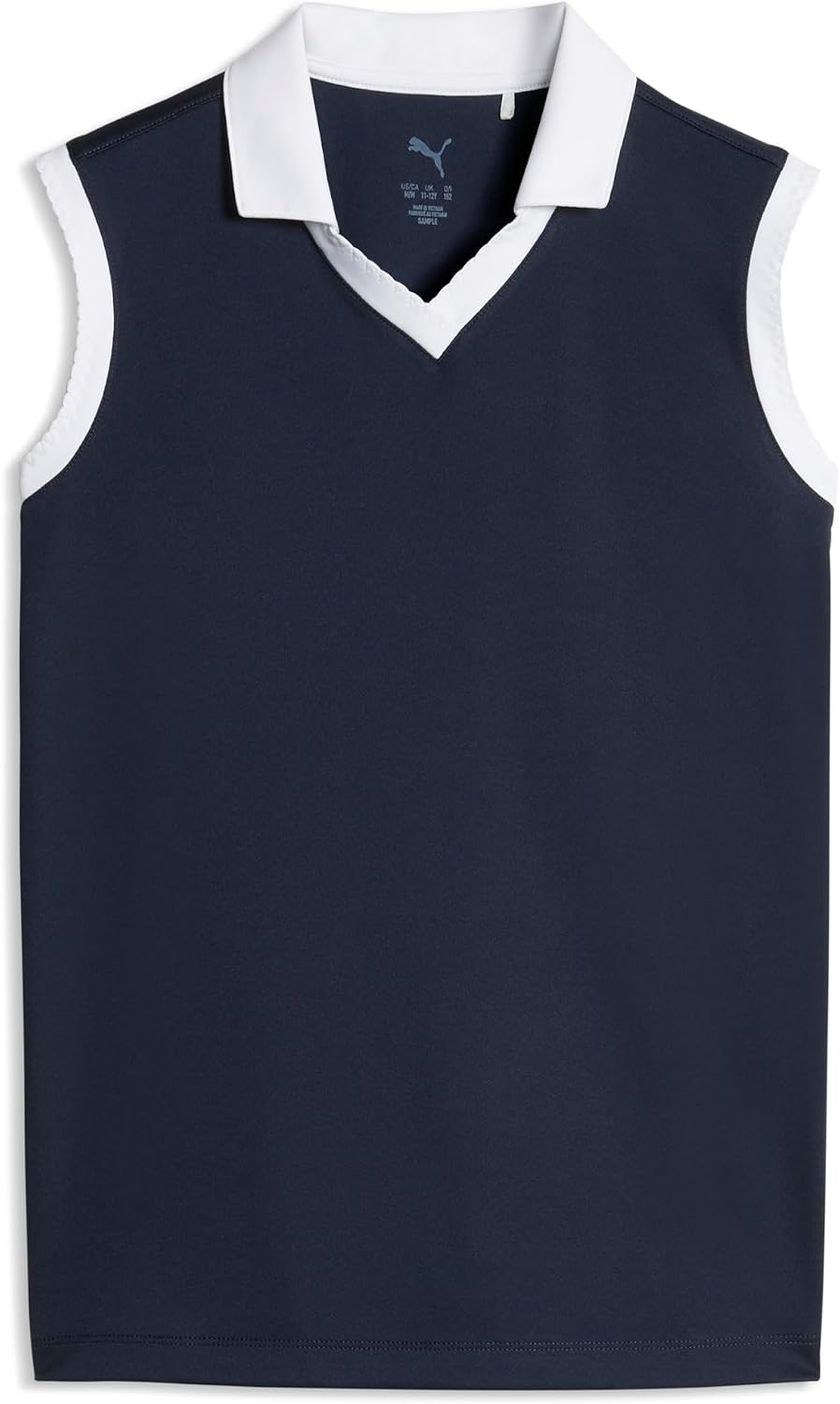 Puma Golf Girls' Girls Sleeveless Golf Polo