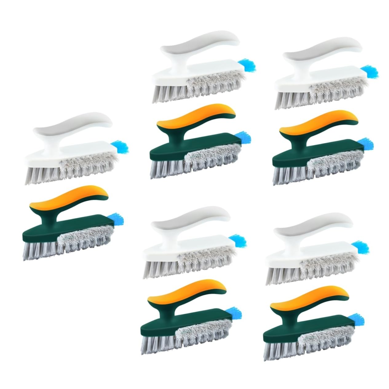 STOBAZA 10piezas Cepillo De Limpieza Azulejos De Cepillo De Ranuras y Esquinas Herramienta De Limpieza para Áreas Difíciles De Baño y Cocina