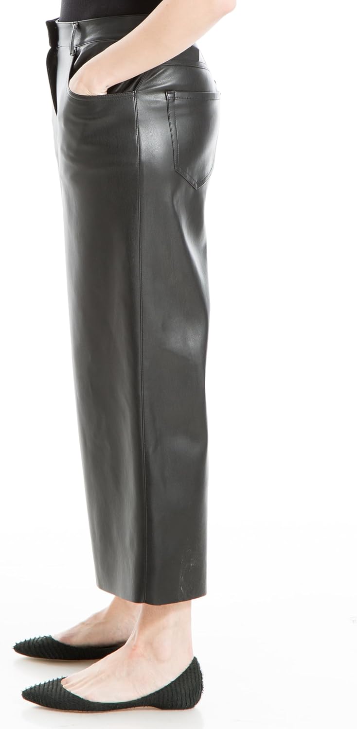 Max Studio Womens Fuax Leatherette Pant - Image 3