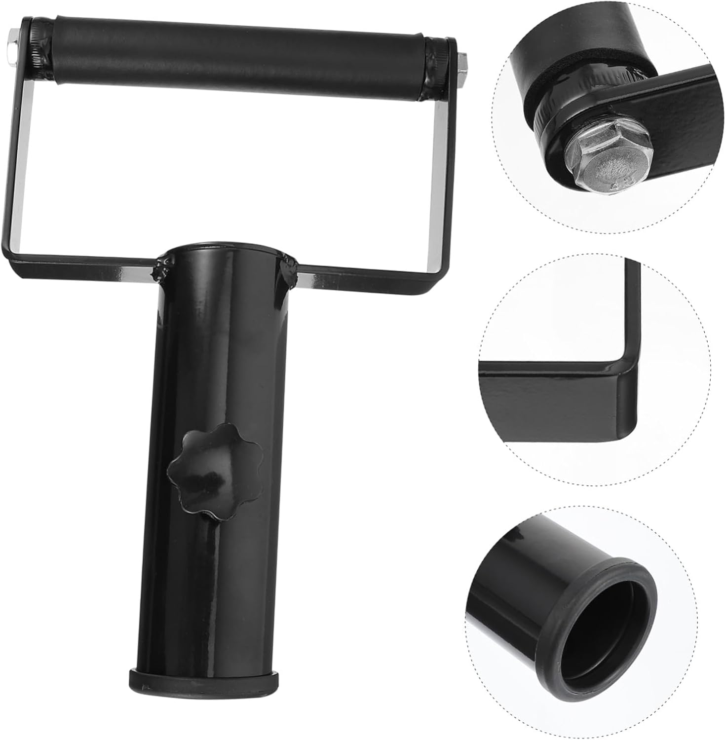 POPETPOP 1pc Barbell Handle Row Attachment for Home and Gym Use Non- to Install Multi-Functional Fitness Equipment for Strength Training and Core Workouts