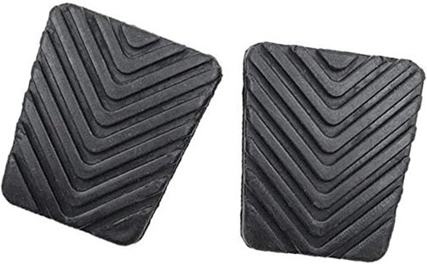 Rubber Brake Clutch Pedal Pad Black 2PCS, for Hyundai, for Elantra, Sonata Tucson 32825-36000 Car Pedal Cover