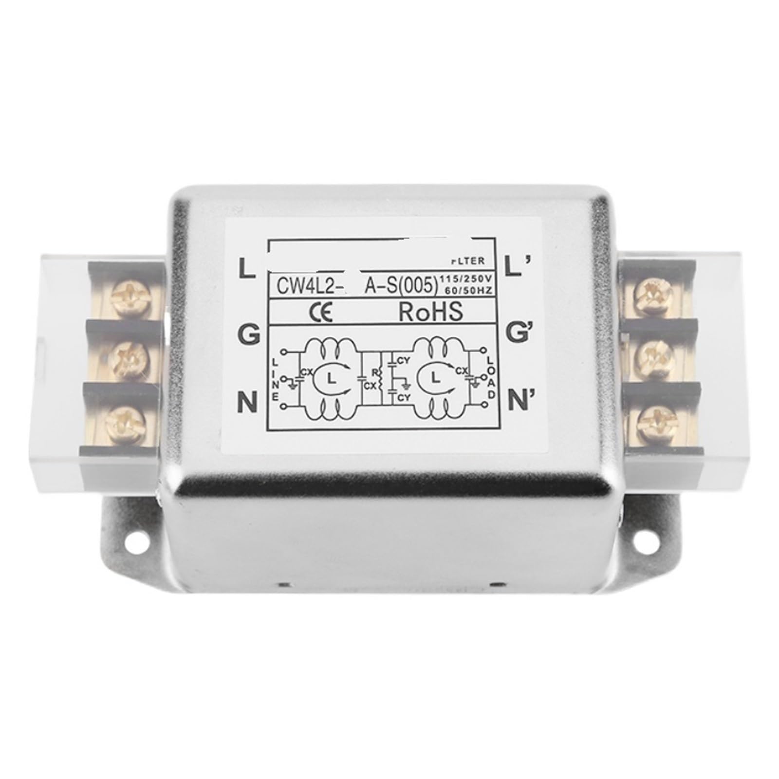 ETPBRIMSF Power filter 220v AC power purifier anti-interference CW4L2-20A-S(CW4L2-3A-S 005)