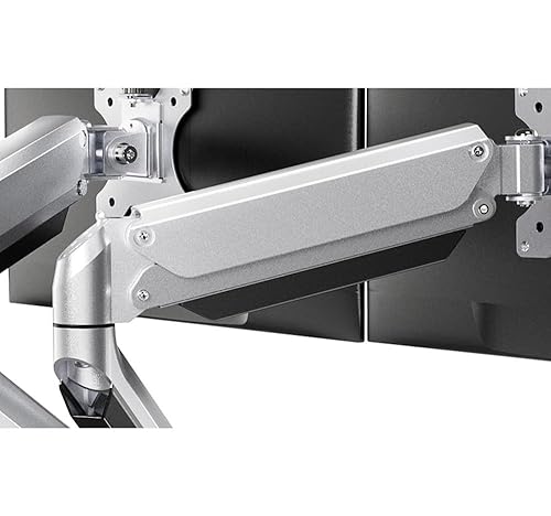 Dubbele monitorbeugel met gasveer 17 tot 32 inch (43-81 cm