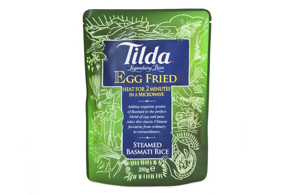 Tilda Microwave Egg Fried Rice, 250g
