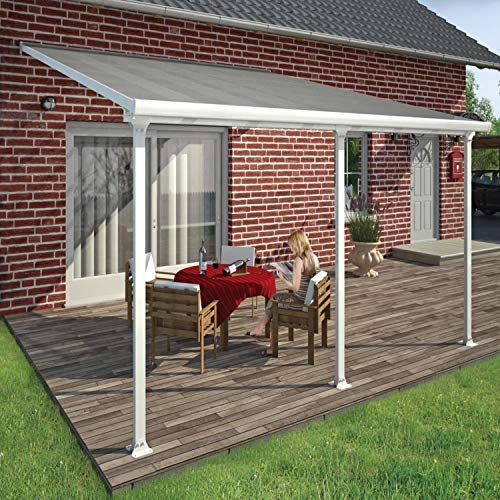 Palram Pergola Patio Cover Feria Robust Structure for Yearround Use