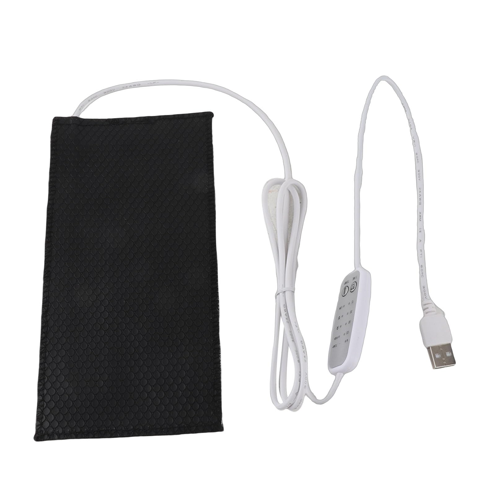 Yctze Cuscinetto Riscaldante USB a Regolazione Termica, 4 Livelli, per | Impermeabile, lavabile, leggero, per animali domestici, calore corporeo