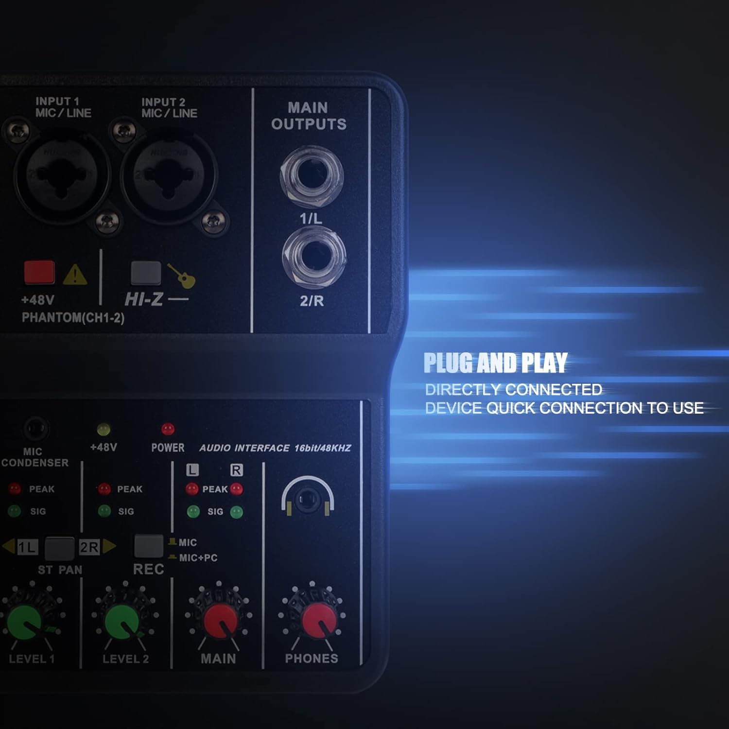 G-MARK STUDIO 2 USB Type-B Port