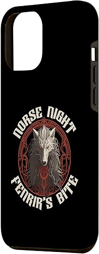 Vista 14 de iPhone 11 Pro Max Fenrir Wolf Viking Scandinavian Pride Norsemen Odins Wolf Case