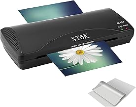 SToK (ST-LA4) A4 Hot & Cold Lamination Machine for Home, Office & School | Fits Upto 9 Inch Wide Pages (1 Year Offsite Warranty)