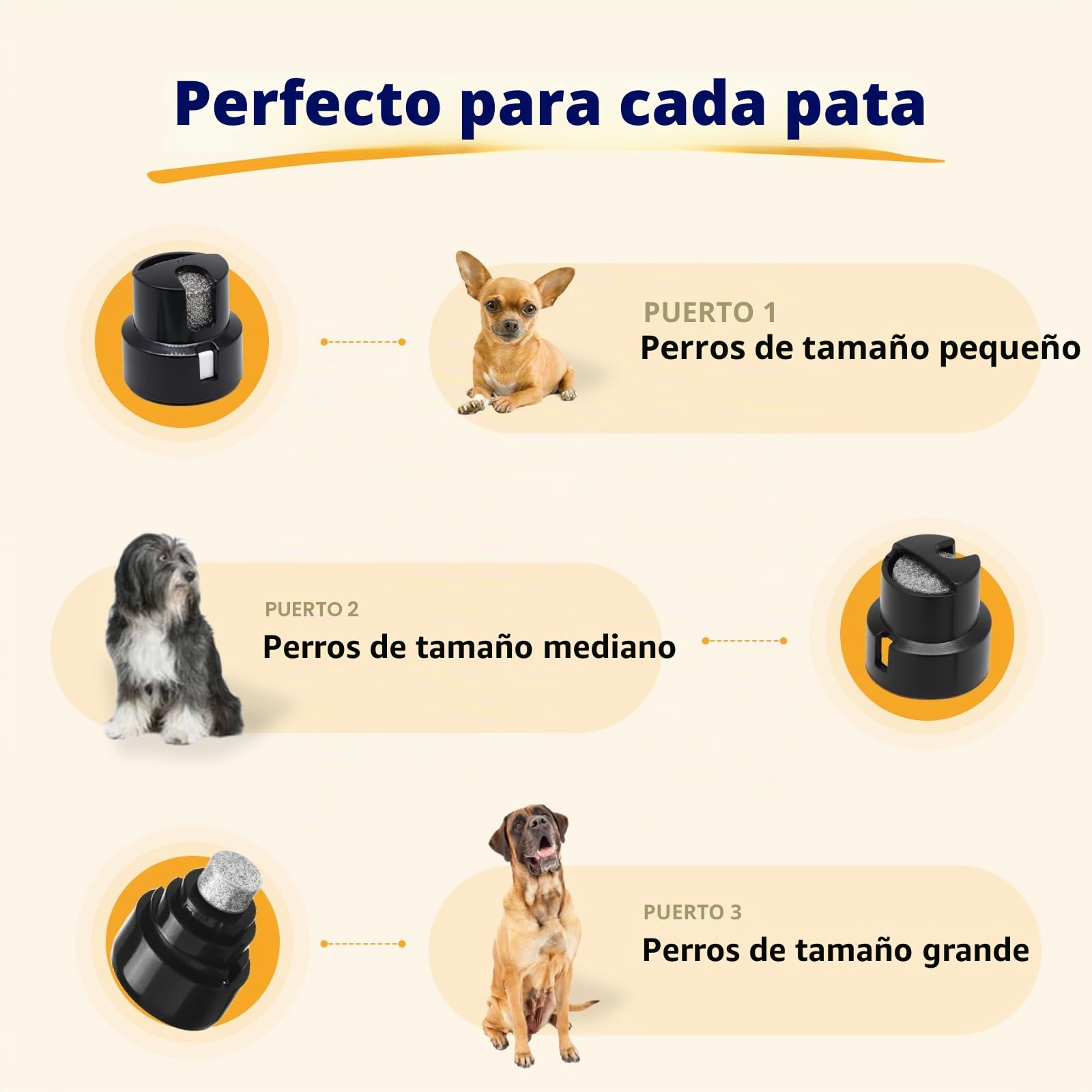 Silent Groom Pro Lijadora de Uñas para Mascotas | Cortauñas Ultra Silencioso para Perros, Gatos y Otros Animales | Cuidado de Uñas Seguro y Sin Estrés, Ideal para Perros Sensibles de Todas las