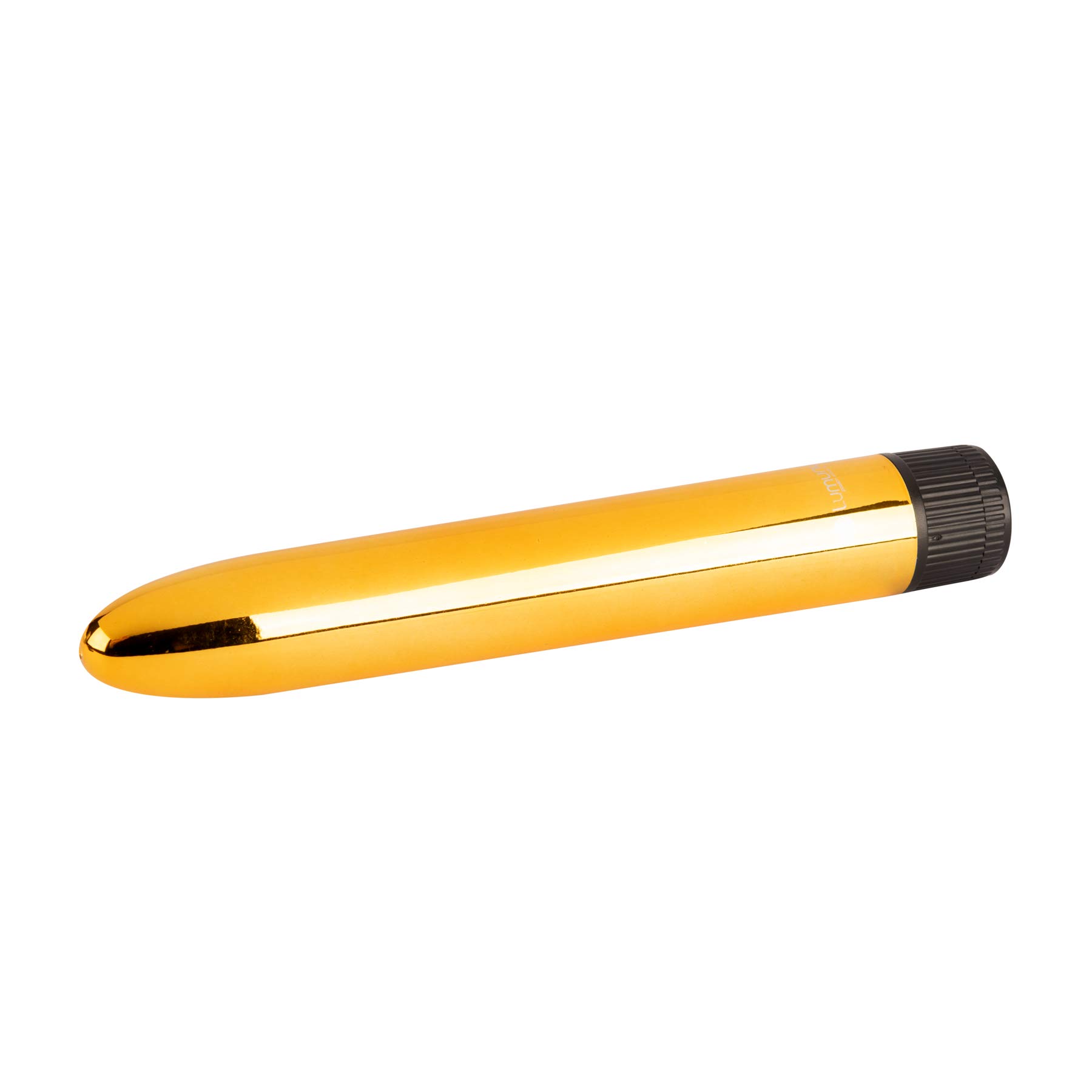 Set Deluxe di 2 vibratori classici, vibratori classici eleganti con velocità continua multi-speed color oro e nero