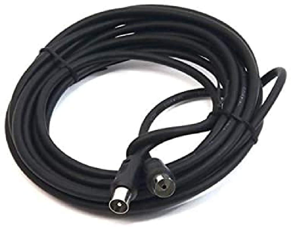 CABLE ANTENA PEPEGREEN NEGRO 5M M/H