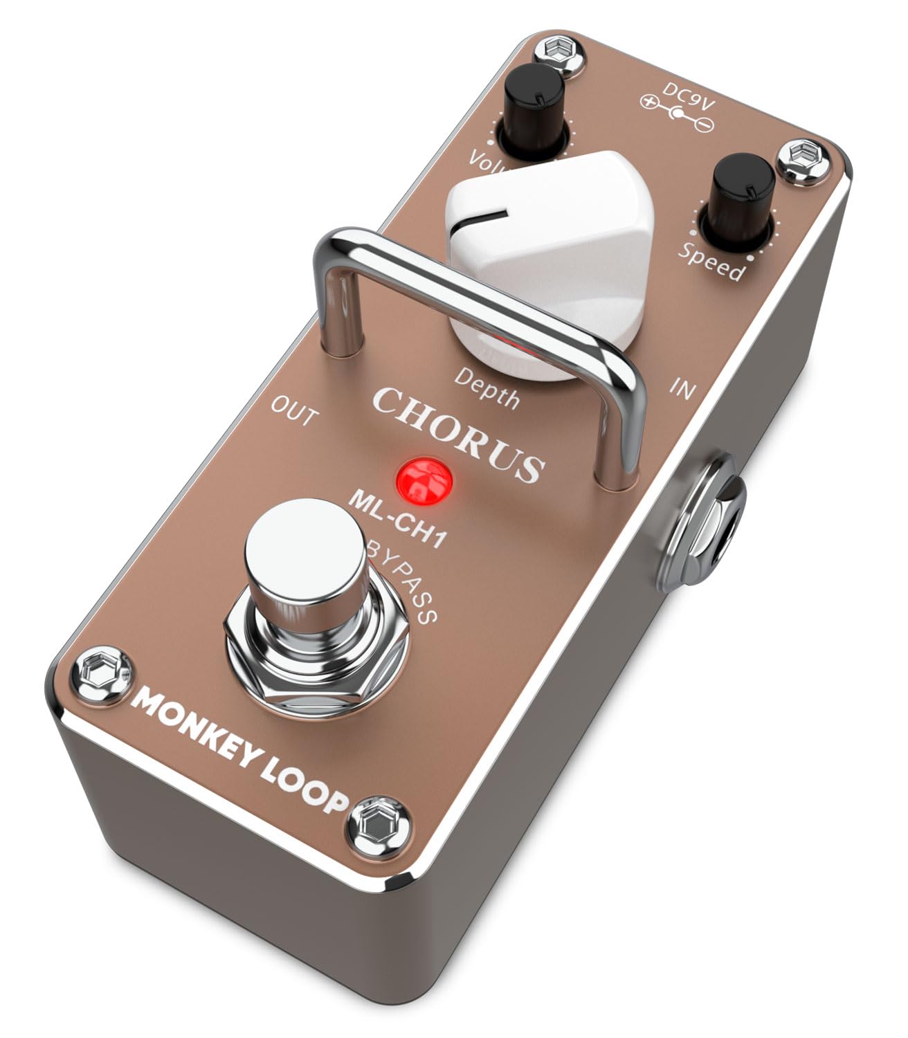 MONKEY LOOP ML-CH1 Pedal Efecto Chorus para Guitarra