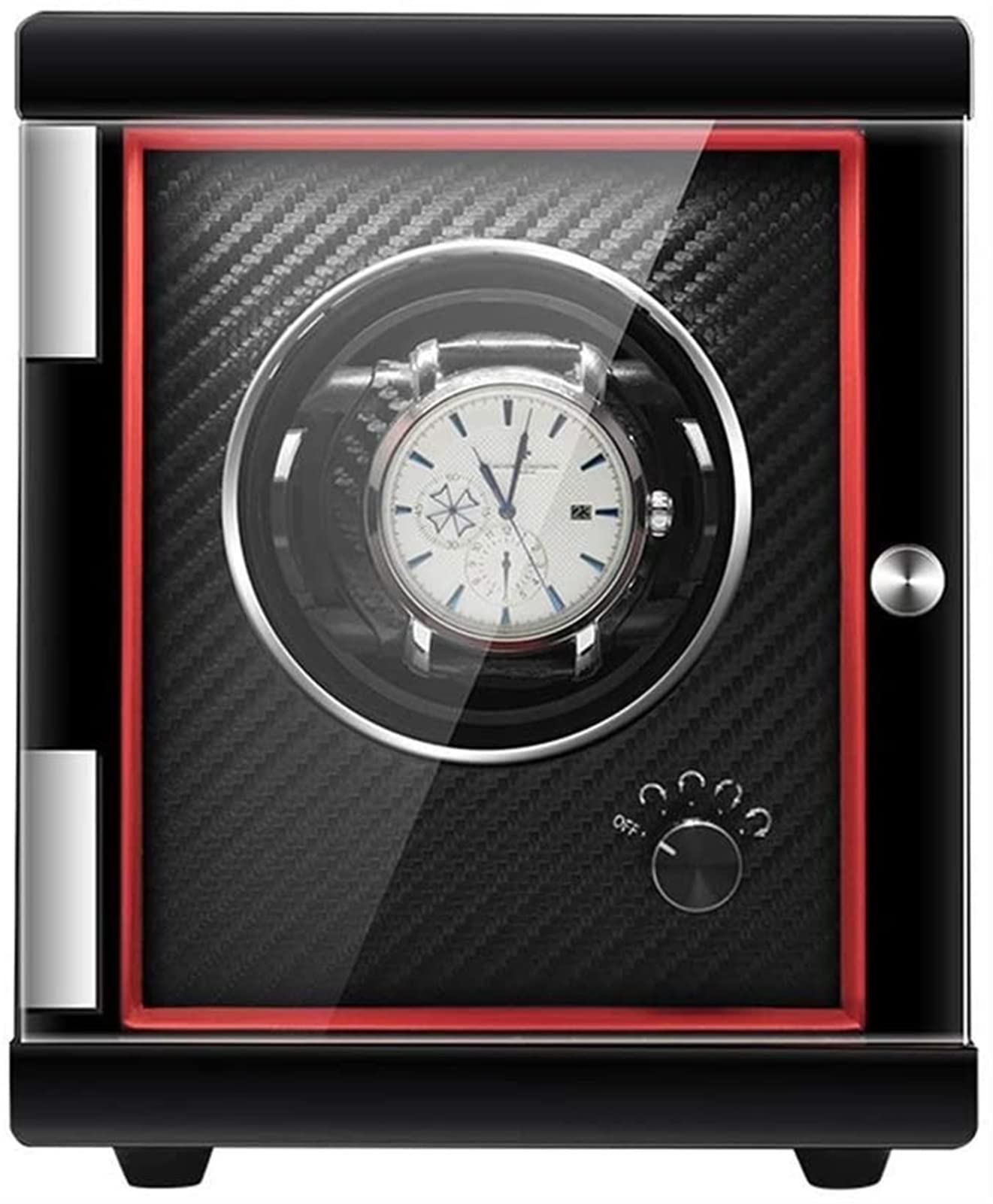 Caja enrolladora automática para lucir tu reloj en el despacho con diseño elegante
