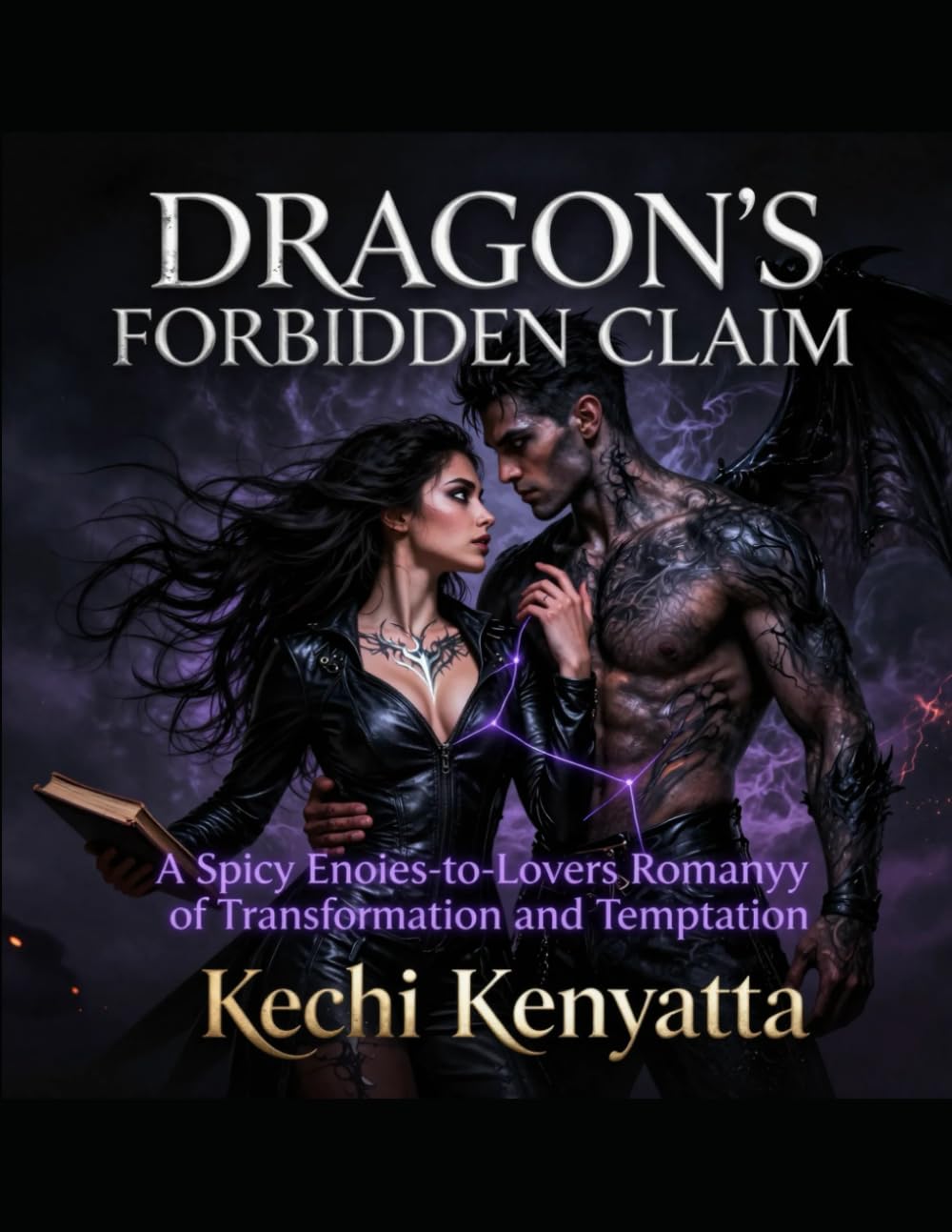 Dragon's Forbidden Claim: A Spicy Enemies-to-Lovers Romantasy of Transformation and Temptation