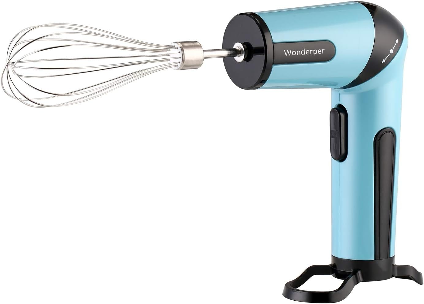 Cordless Hand Mixer Battery Operated Mixer Battery Hand Mixer Battery Operated Hand Mixer Cordless Mixer Rechargeable - Blue