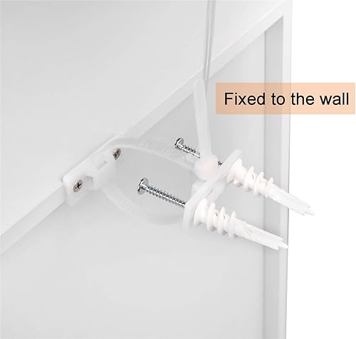 Miniatura 4 de EDGEWOOD 3 Drawer Filing Cabinet Storage File Wood Organizer Hanging Chest LetterLegalA4, 15.5"D x 18.2"W x 26"H, White