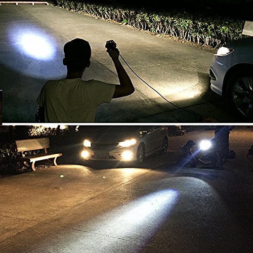 2 x Fari anteriori moto U5 LED 3000LM Fari