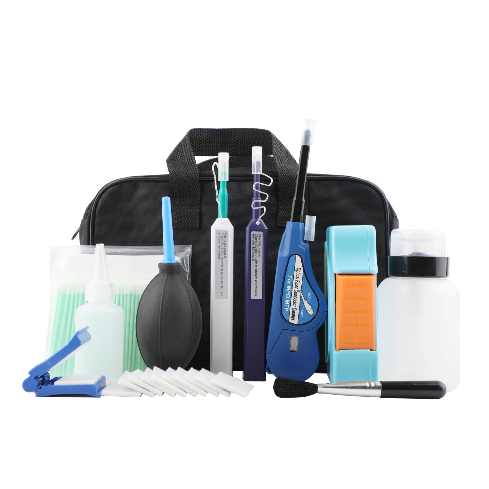 Komplettes Glasfaser Reinigungsset mit Reinigungsstiften & Zubehör