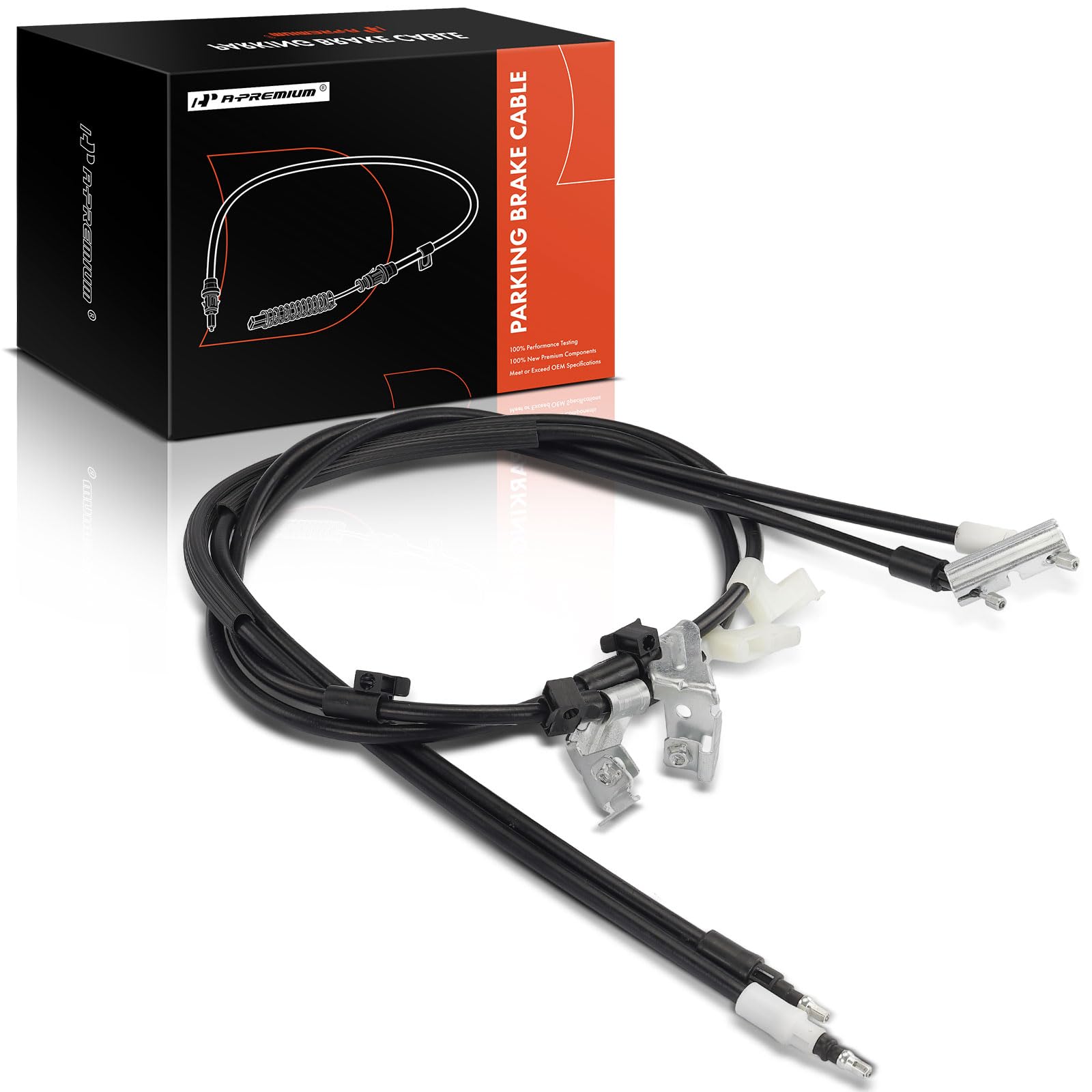 Cable de freno de mano AV6Z2A603A para Ford Focus y C-Max trasera 8