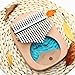 17 Tone Finger Piano Portable Kalimba Easy To Learn Ethereal Instrument Finger Piano