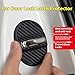 Car Door Lock Cover Compatible with Ferrari 296 458 488 599 812 California Enzo F12 F430 F8 FXX SF90, Car Door Latch Guard Cover Waterproof Rust-Proof Protector Car Interior Decoration Accessories