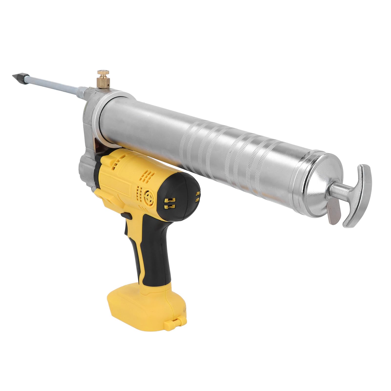 Pistola de Grasa, Pistola de Grasa Eléctrica Dual Dual Usa Batería de Grease Grease Pistola Automática Maquinaria Industrial Herramienta de Engrasamiento para Pistolas de Grasa