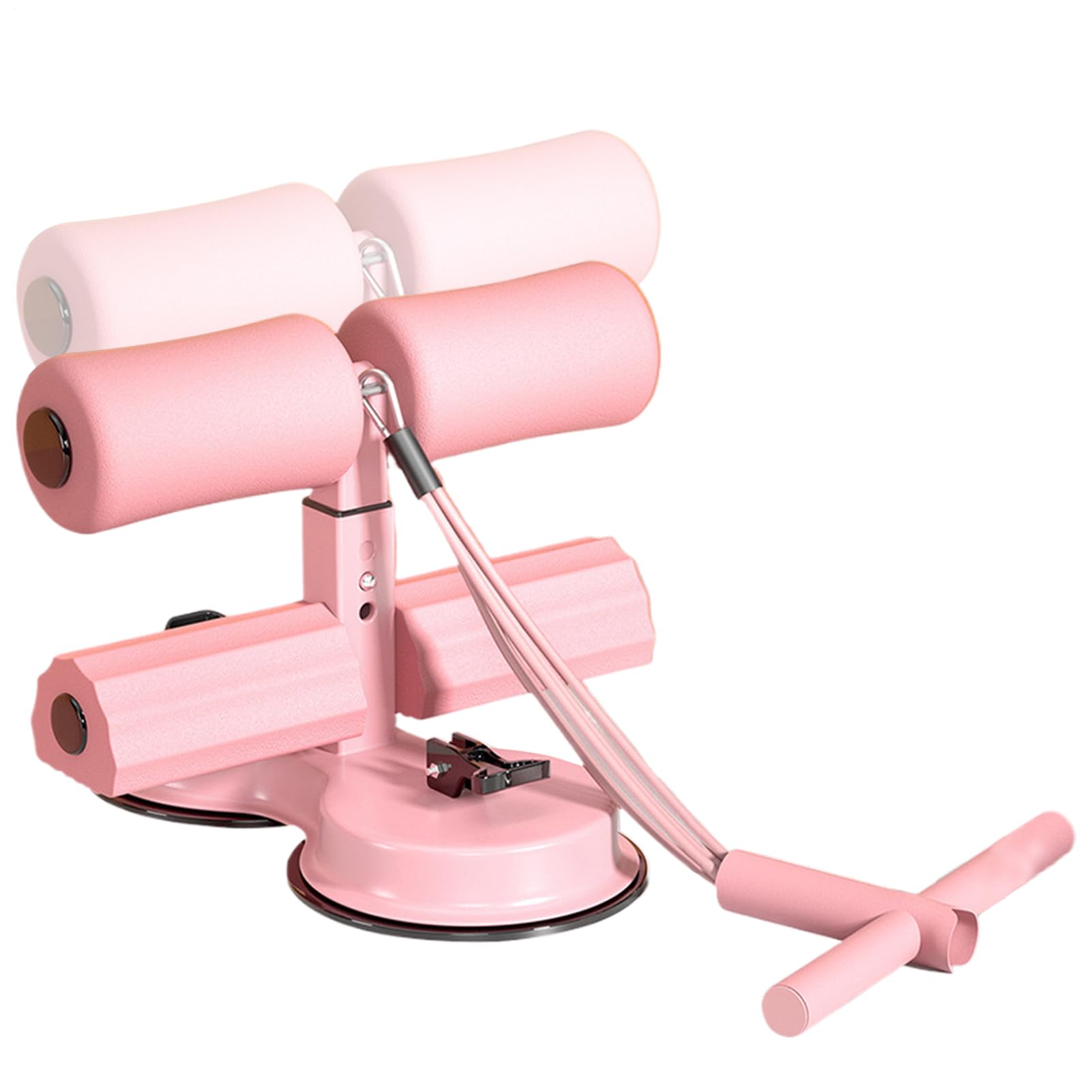 AB Training Hilfsmittel, AB Trainer - Einstellbarer Widerstandsband Saugnapf AB Übung Auxiliary,Magentraining Maschine, tragbare multifunktionale Frauen Männer Bauchtrainingshilfen