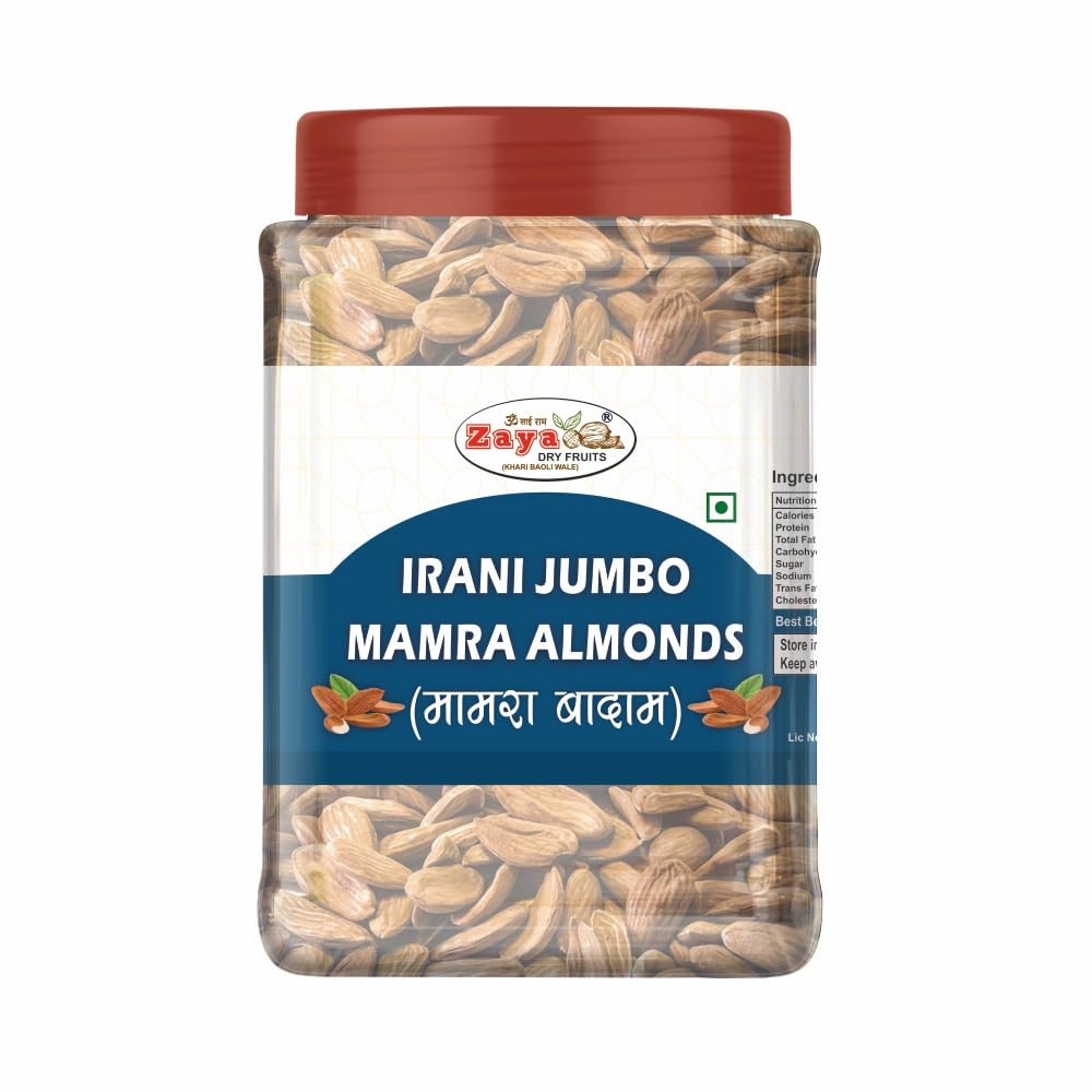 See full amazon price history chart for Zaya Dryfruits International Authentic Irani Jumbo Mamra Almonds | A Grade Big Size Afghani Badam Giri | Quality Nuts |Healthy Party Snack With Extra Crunch (500g) Zaya Dryfruits International Authentic Irani Jumbo Mamra Almonds | A Grade Big Size Afghani Badam Giri | Quality Nuts |Healthy Party Snack With Extra Crunch (500g) (B0CY8LW7K3) Amazon Price History, Amazon Price Tracker