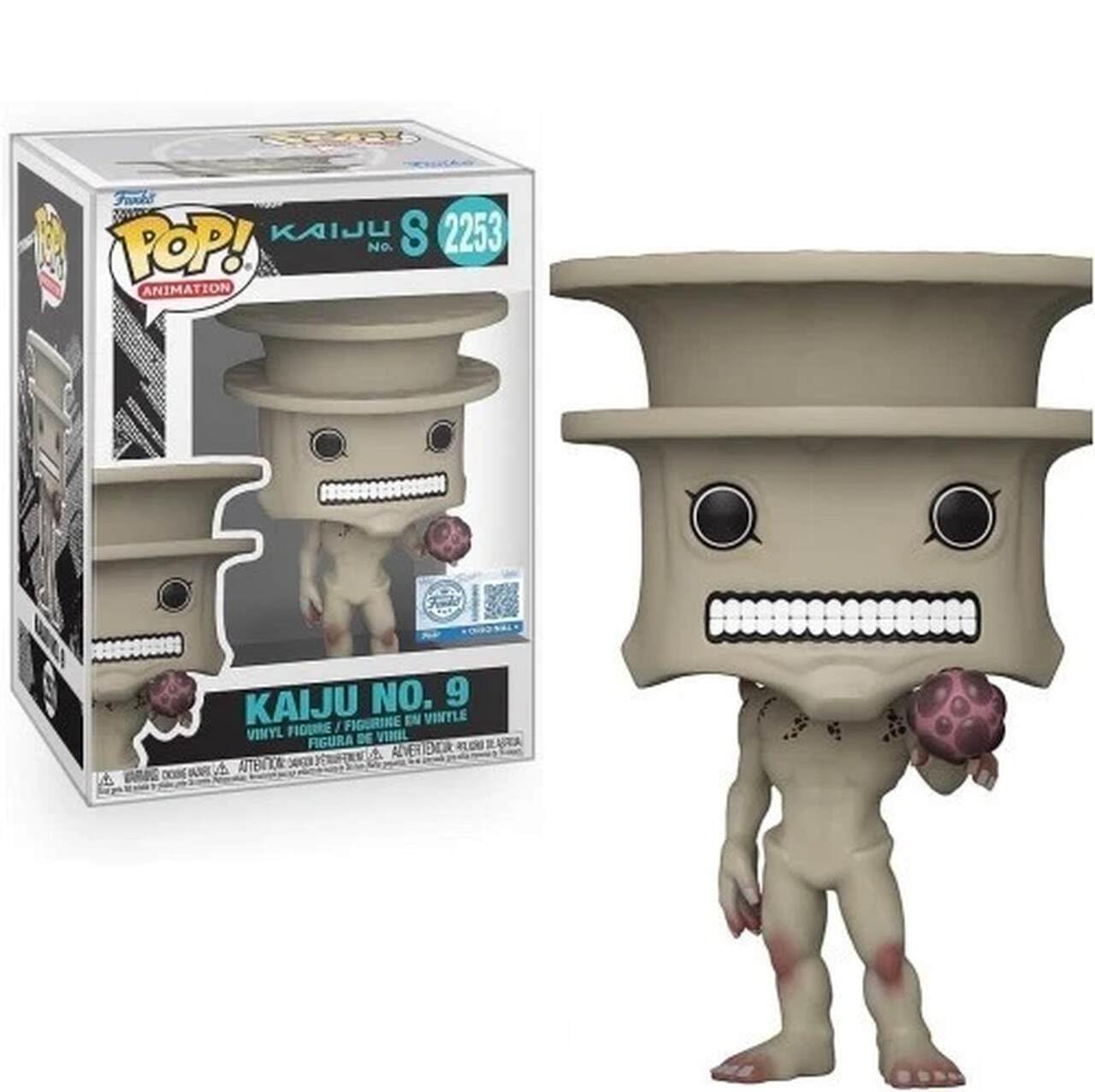 Kaiju No. 9 figurine vinyle n° 2253 animation japonaise 10,6 cm