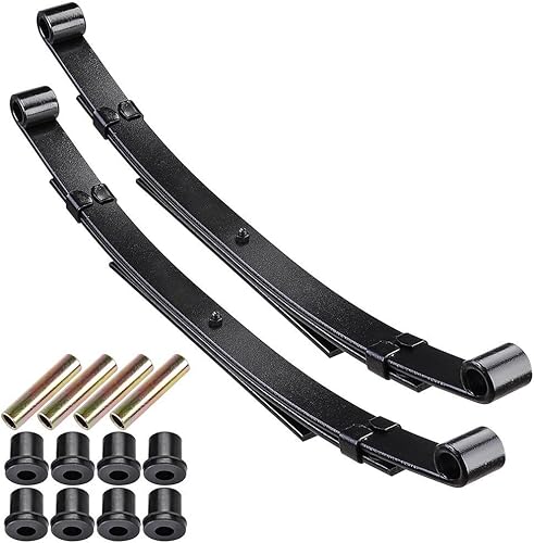 Kit de muelles de hoja para carrito de golf EZGO TXT 1995-2013 Kit de muelles traseros resistentes con bujes y manguitos.