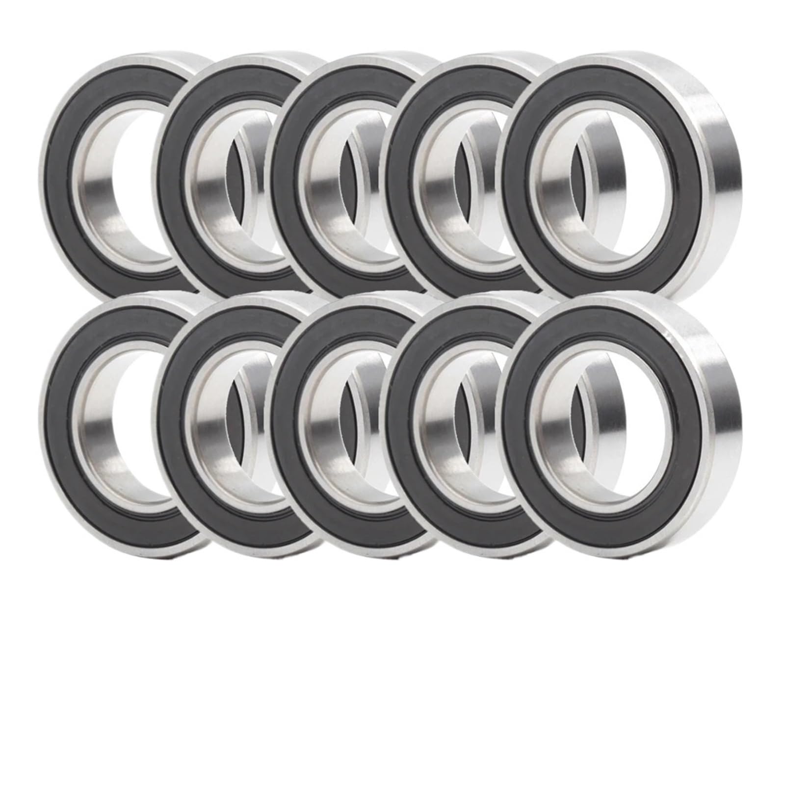 10 pièces 6903-2RS portant 17 * 30 * 7 Mm roulements ABEC-5 for moyeu de vélo roue moyeux avant et arrière