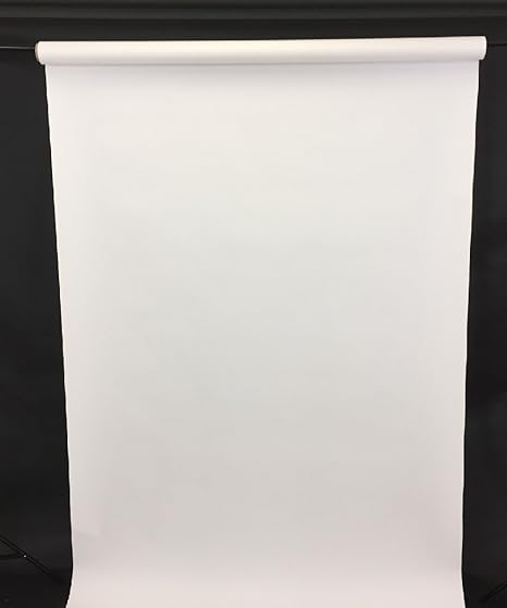 Studio Fondo Blanco Puro Blanco Papel Fondo 1 36 M X 11 M Fondo De Carton Amazon Es Electronica