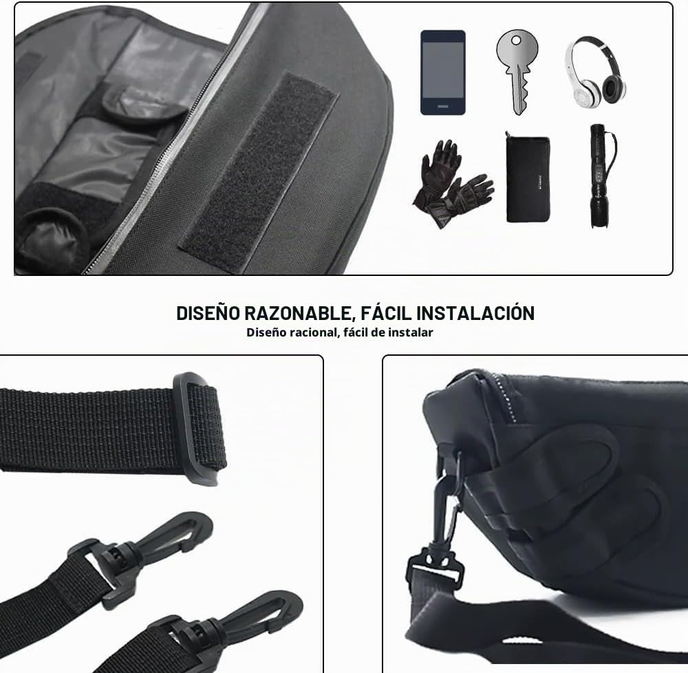 Generico Bolsa de herramientas para moto R1250GS Bolsa de manillar para moto R 1250GS Bolsa de viaje impermeable para navegación