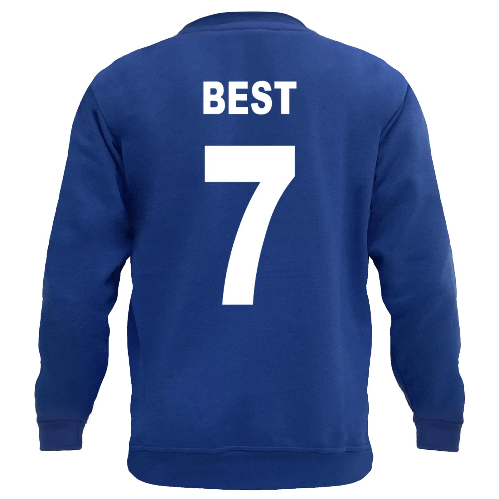 fan originals United 1968 European Colours Best 7 Sweatshirt Blue Medium