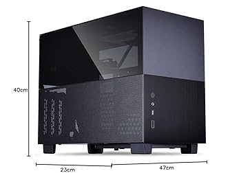 LIAN LI Mini-ITXケース PC-Q16B 300W電源搭載 LIAN LI Mini-ITXケース PC-Q16B 300W電源搭載 LIAN LI Mini-ITX