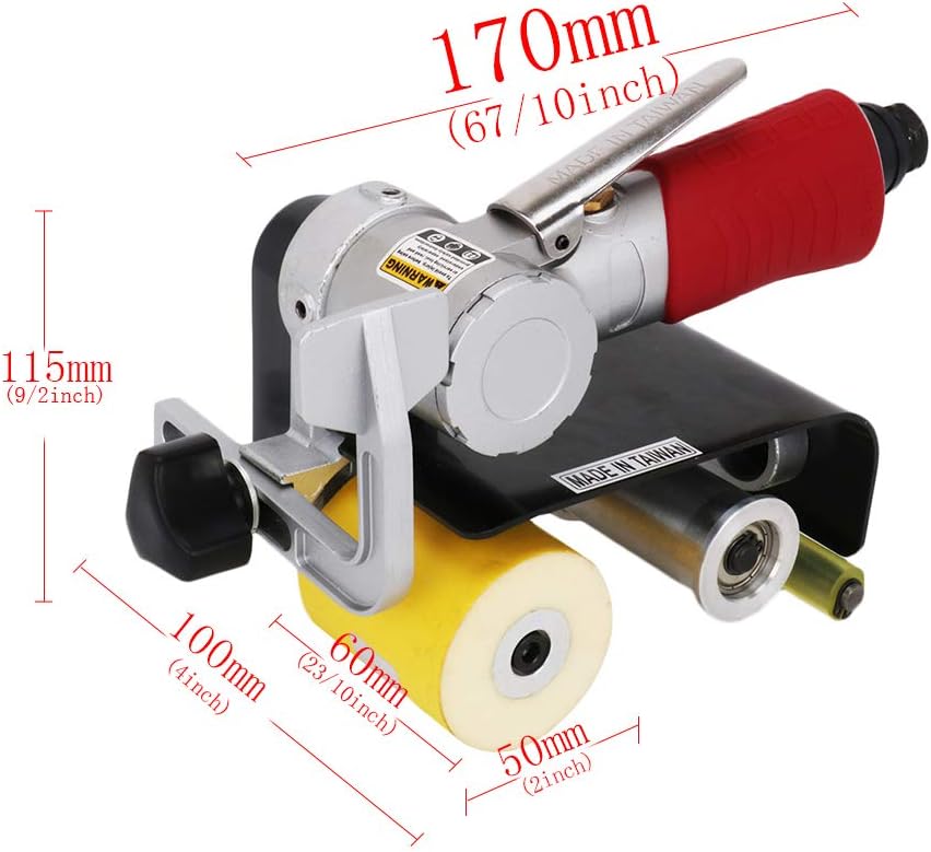 Belt Sander 23/10-Inch x 11-Inch Air Belt Sander with Belts 7000RPM