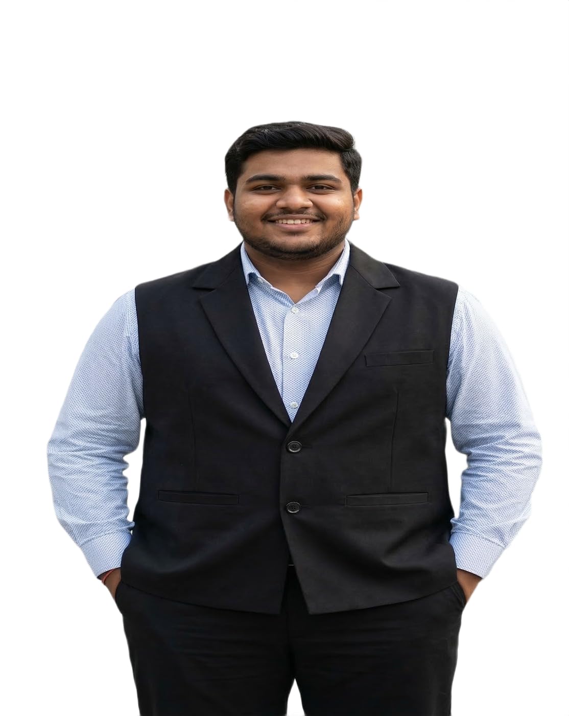 maykr Men Solid Waist Coat,Formal Waistcoat-picture-15