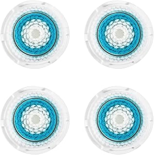 Brushot 4 Pack Deep Pore Compatible Brush Head Replacement for Mia 1, Mia 2, Mia 3, Alpha Fit, Smart Profile Uplift and Alpha Fit X