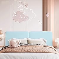 Vista 8 de Paneles tapizados para pared, cojín anticolisión, cabecera tapizada impermeable 3D, panel de protección contra lesiones