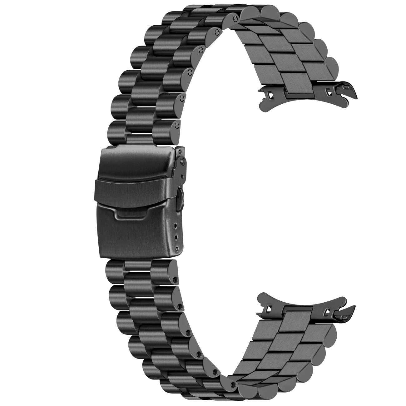 TStrap Metalen horlogeband, horlogebandje met snelsluiting voor mannen en vrouwen, vervanging van roestvrijstalen armband smartwatch, 12 mm, 16 mm, 18 mm, 20 mm, 22 mm, 24 mm, 20mm, Roestvrij staal