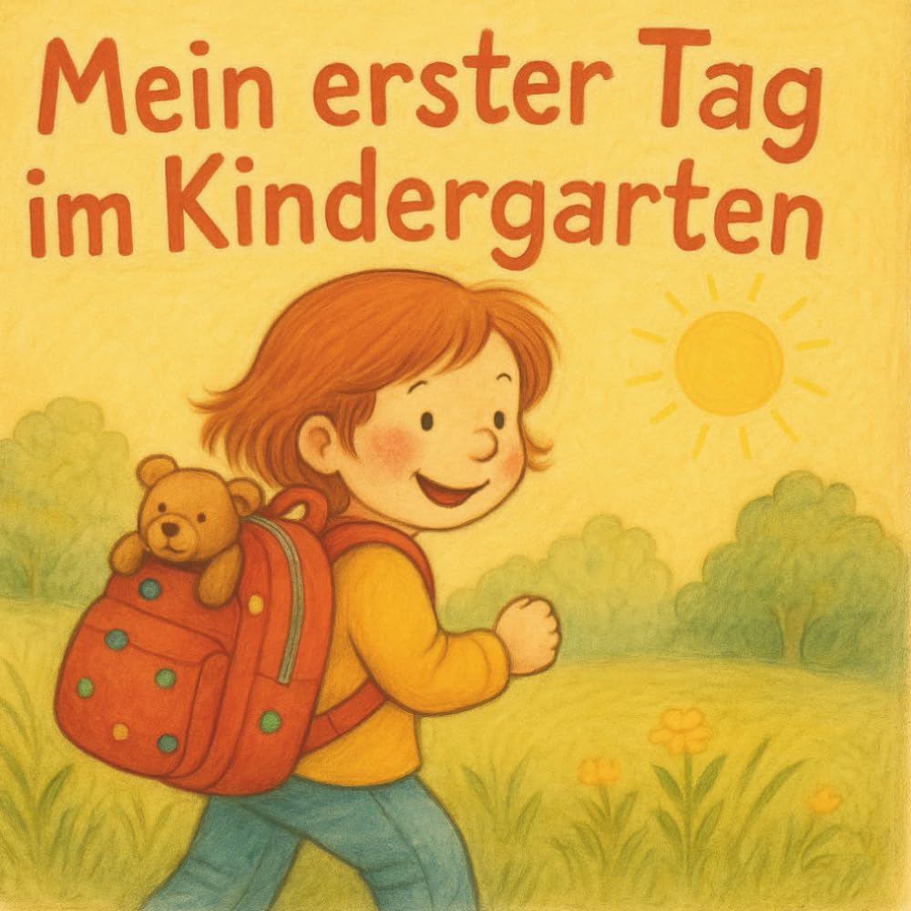 Mein erster Tag im Kindergarten: Ein liebevolles Bilderbuch ab 3 Jahren über den Kindergartenstart, Freundschaft, Mut und Geborgenheit