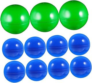DIKACA Bolas De Plástico Sin Costuras 50 Bolas De Lotería para Actividades y Fiestas.