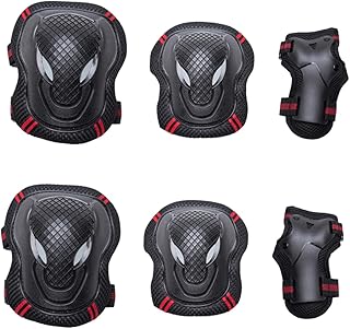 BESPORTBLE Equipamento De Proteção De Skate Para Crianças Joelheira De Pulso Para Joelheiras De Bicicleta Esportiva Equipamento De Proteção Para Bicicleta Equipamento De Proteção De