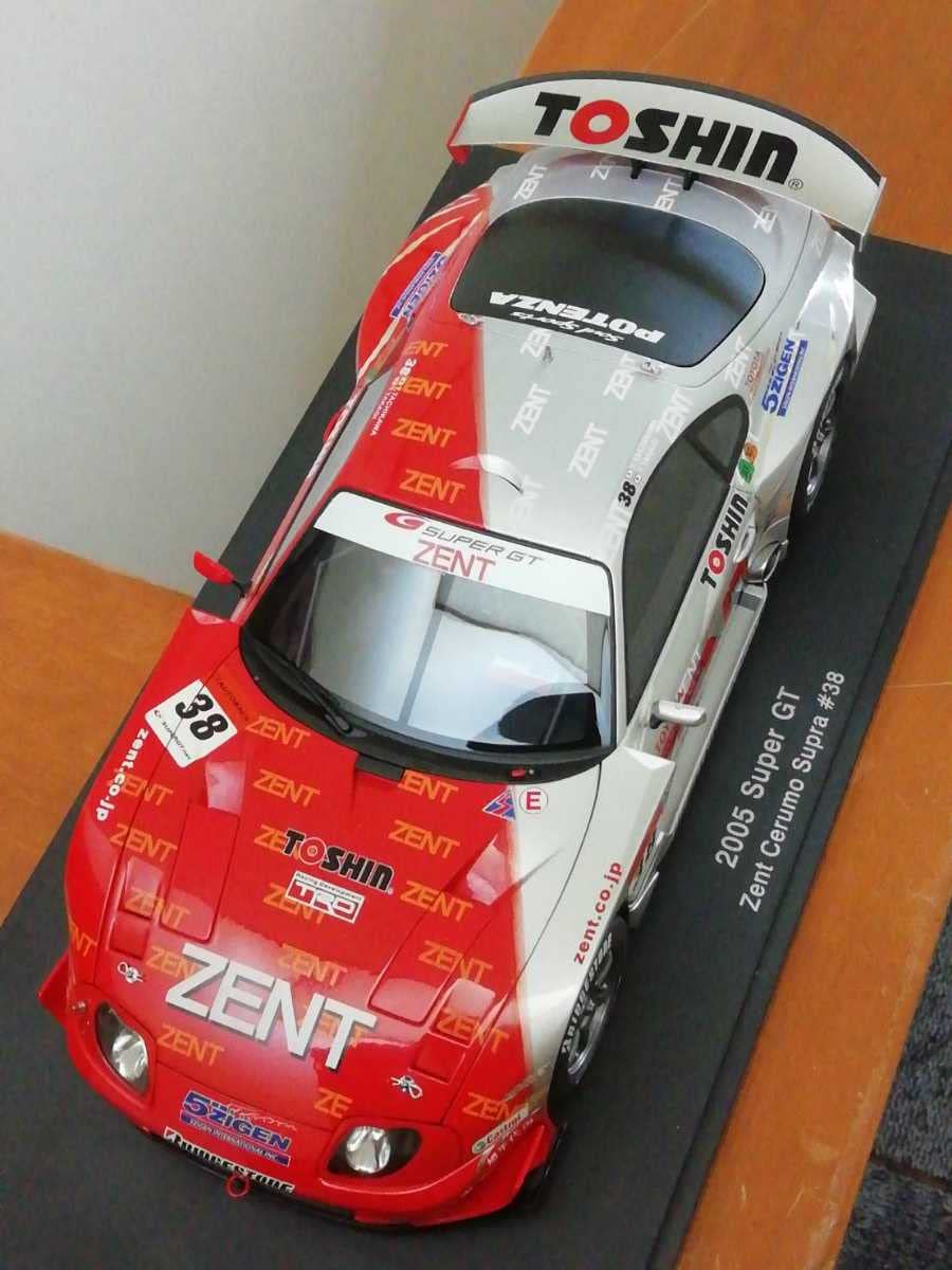 Amazon.co.jp: Aa オートアート 1/18 ZENT Cerumo Supra #38 スーパー