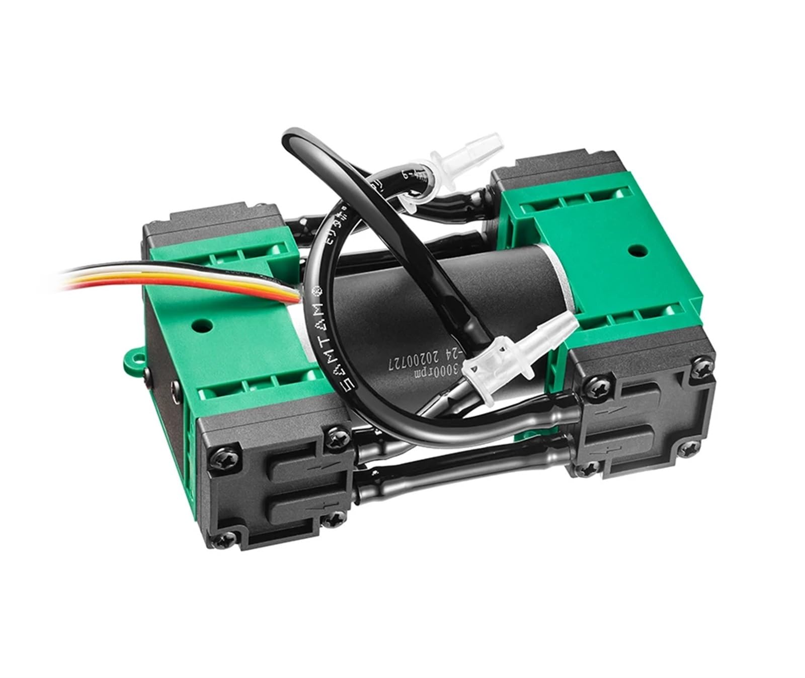 Pompe à vide continue élevée 8LPM 24V G4BL2490-4-98KPa 12V/24V DC Pompe à air à membrane sans balais à 4 têtes 1 pièce